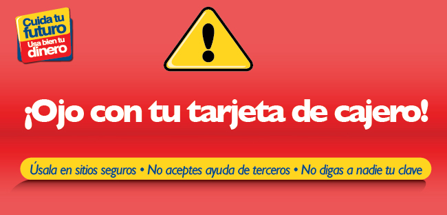 Ojo con tu tarjeta